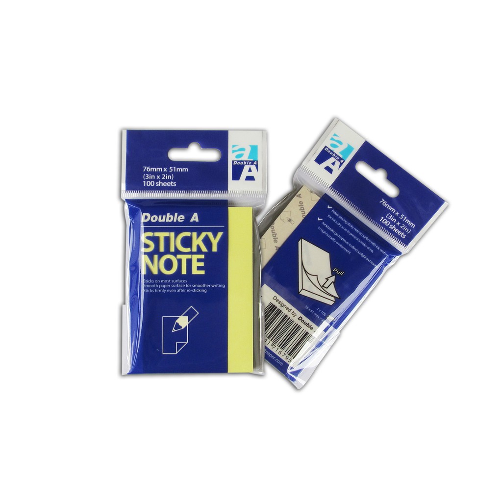 [HCM]Combo 2 xấp giấy note vàng Double Amỗi xấp 100 tờđủ size:3x23x33x4 và 3x5