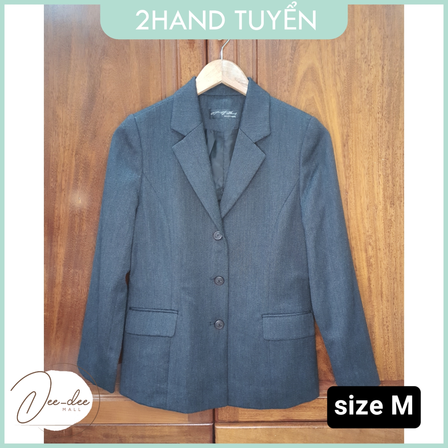 [2hand] Áo khoát vest - áo blazer nữ Hàn Quốc