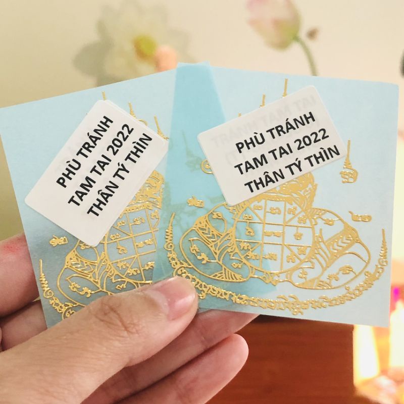 Linh phù TRÁNH TAM TAI THÁI LAN