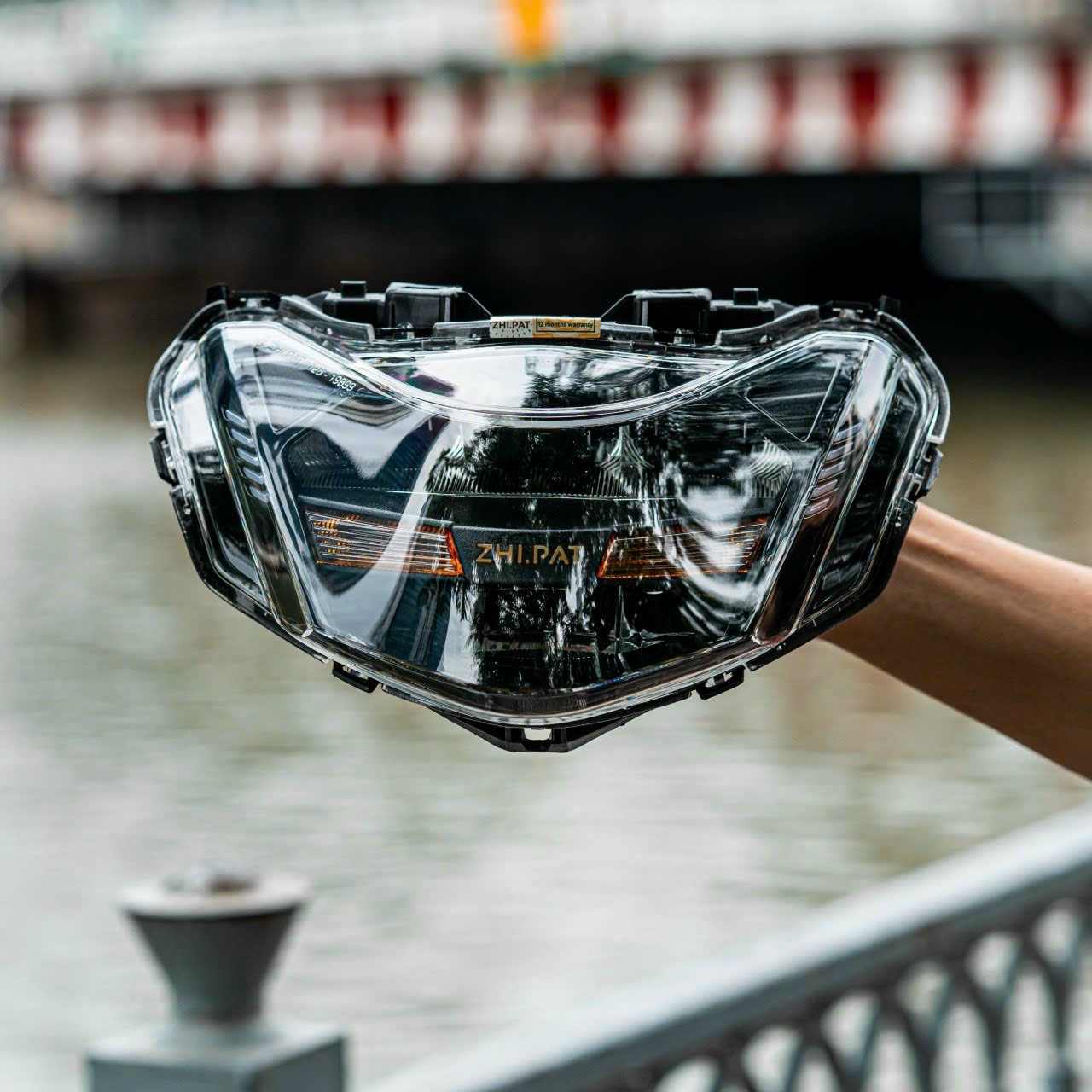 Pha Đèn Zhipat 2 tầng Future Led (2020-2023) - pha led zhi.pat - đèn led xe máy