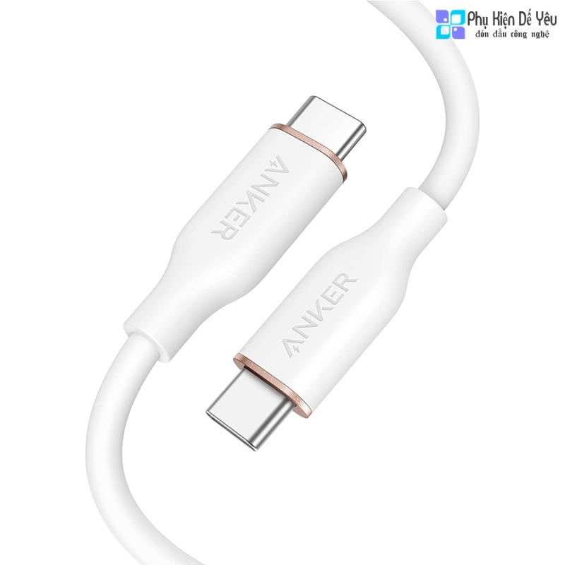 Cáp Anker 643 USB-C to USB-C (Anker PowerLine III Flow) 1.8m - A8553