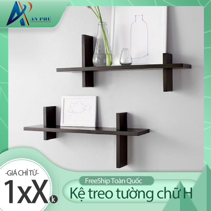 Kệ Treo Tường 2 Chữ H