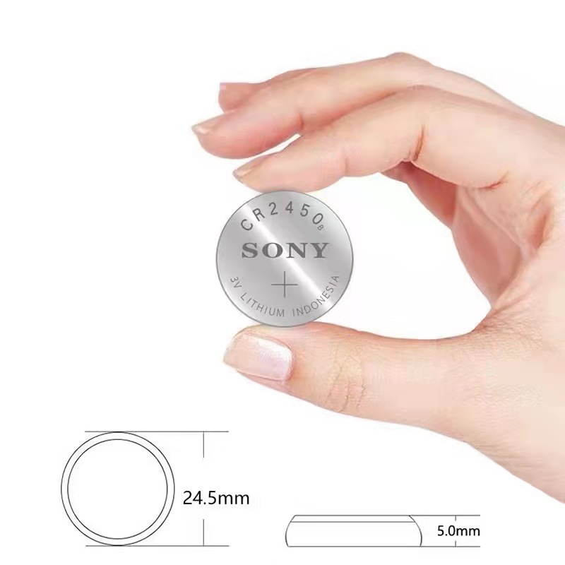 Pin CR2450 Sony 3V  -  Made In Indonesia