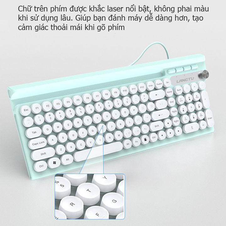 Bàn phím, chuột có dây USB L3, T4 - PC41, PC40