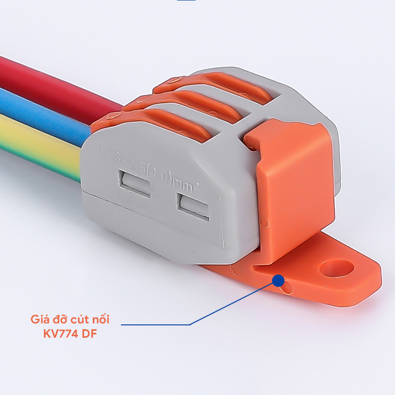 Cút nối dây điện KV774 3 cổng