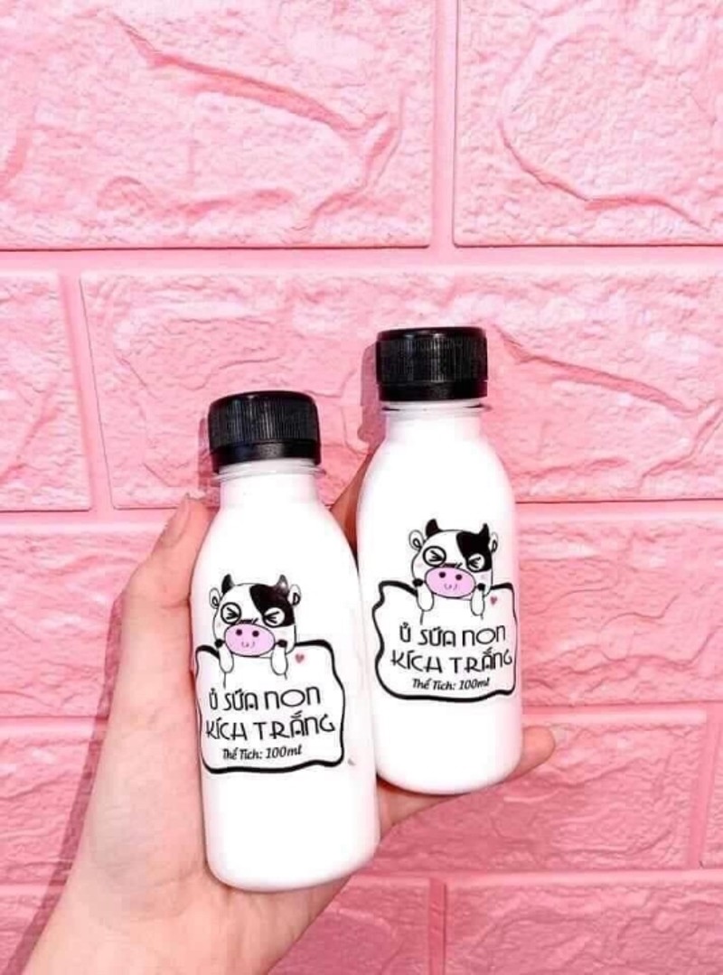 Combo 5 Ủ KíchTrắng Sữa Bò Non 100ml