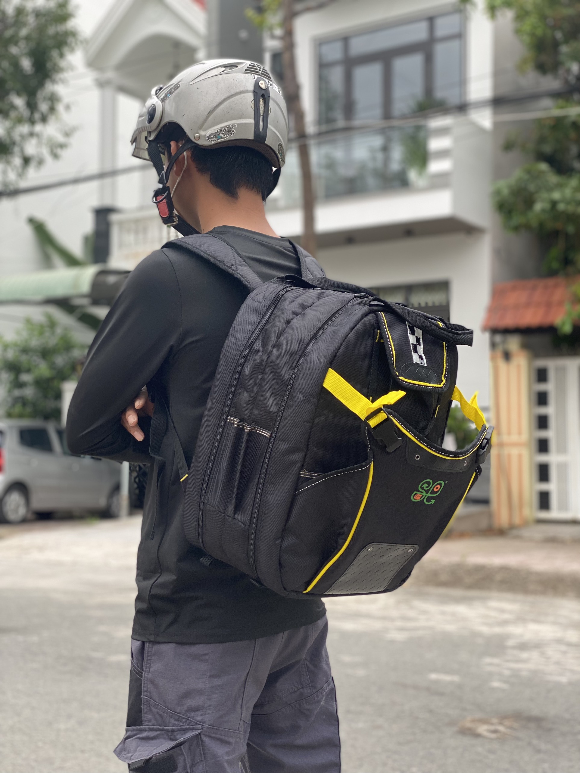 Balo đồ nghề có 2 ngăn để đồ nghề
