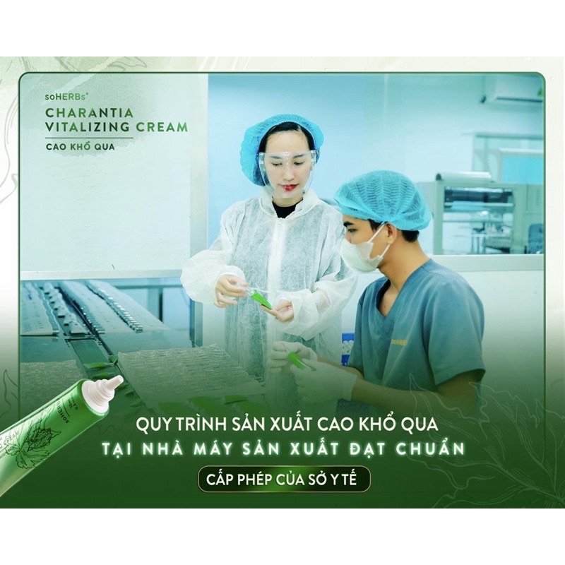 Cao Khổ Qua soHERBs Dành Cho Da Mụn Trắng Da 10ml