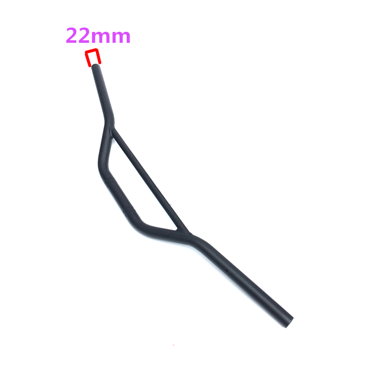 Ghi đông cao cấp retro có thanh trợ lực dài 780mm gd110 yb125 cg125 husky 125