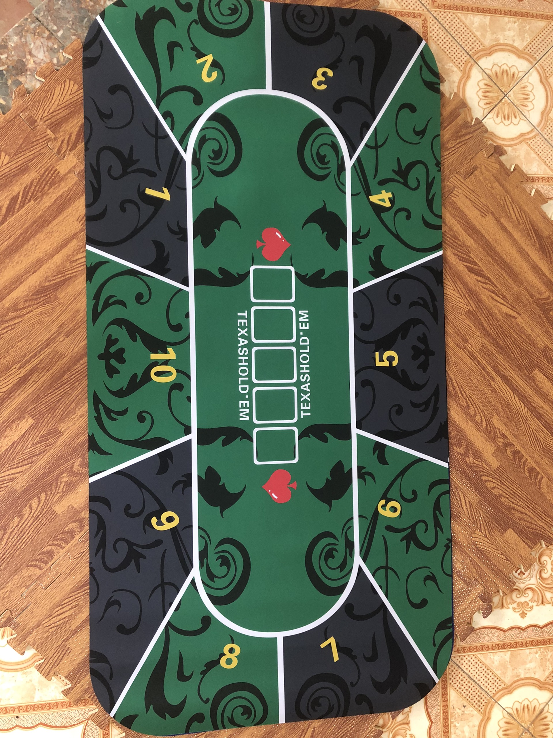 Thảm chơi poker texas hold'em
