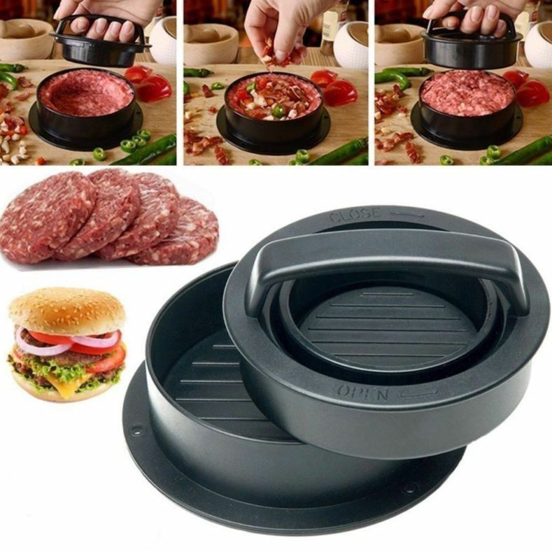 Dụng cụ ép thịt làm bánh Hamburger tiện lợi