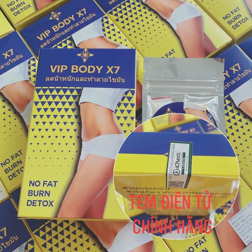 Giảm cân VIP BODY X7 Thai Lan
