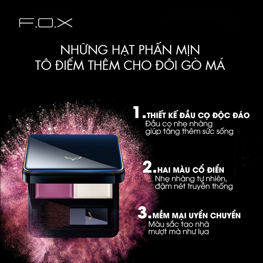 Phấn Má Hồng FOX Stunning Blush Tạo Khối 7g