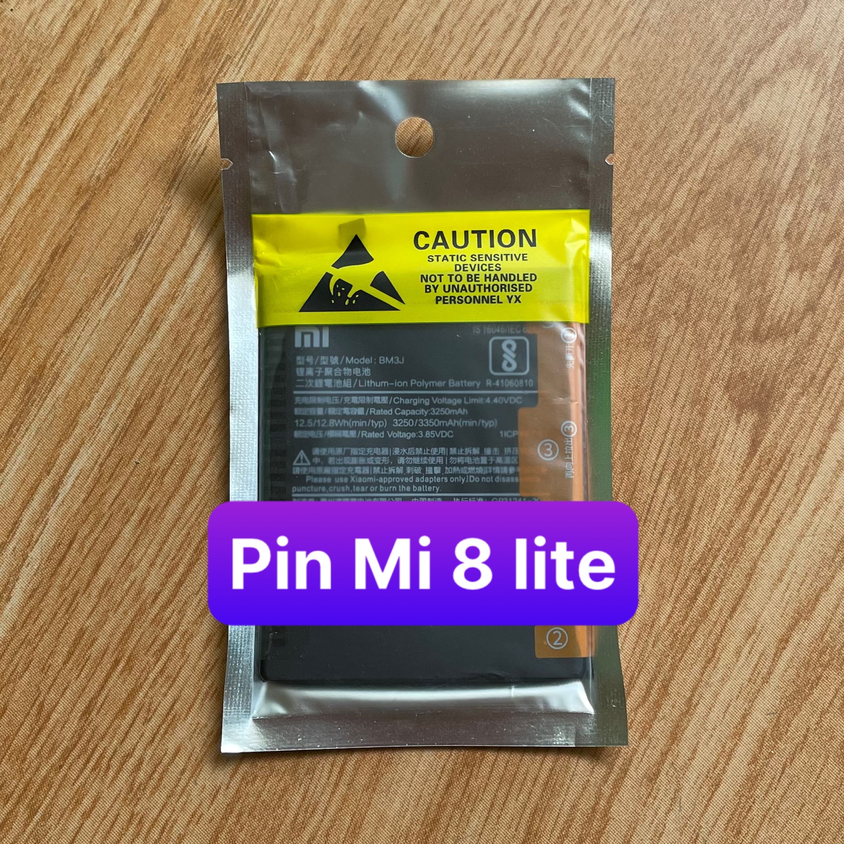 pin xiaomi Mi 8 lite mã BM3J (zin bảo hành 6 tháng)
