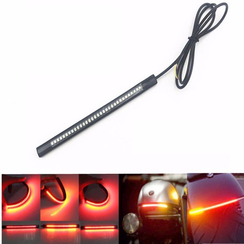 [HCM]Dây led phanh xi nhan 3 in 1 độ đèn đuôi mô tô cafe tracker