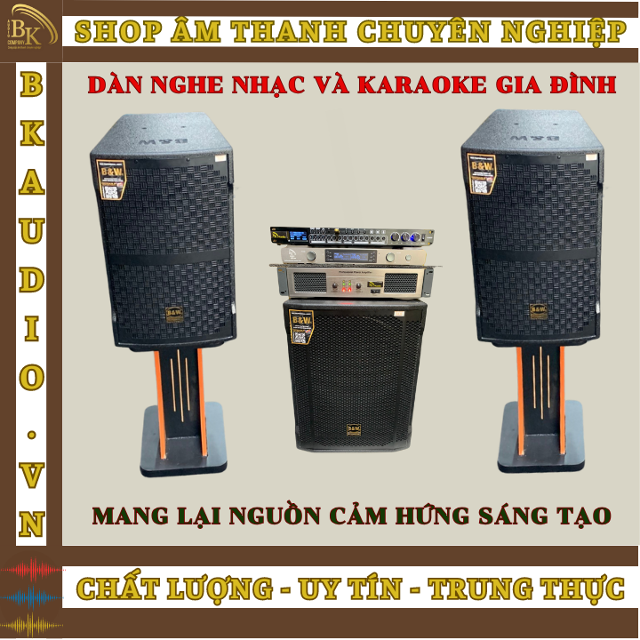 Dàn âm thanh kỹ thuật số BK – BW . Là sản phẩm nghe nhạc và karaoke kết hợp công nghệ kỹ thuật số mang lại trải nghiệm đỉnh cao cho người dùng.