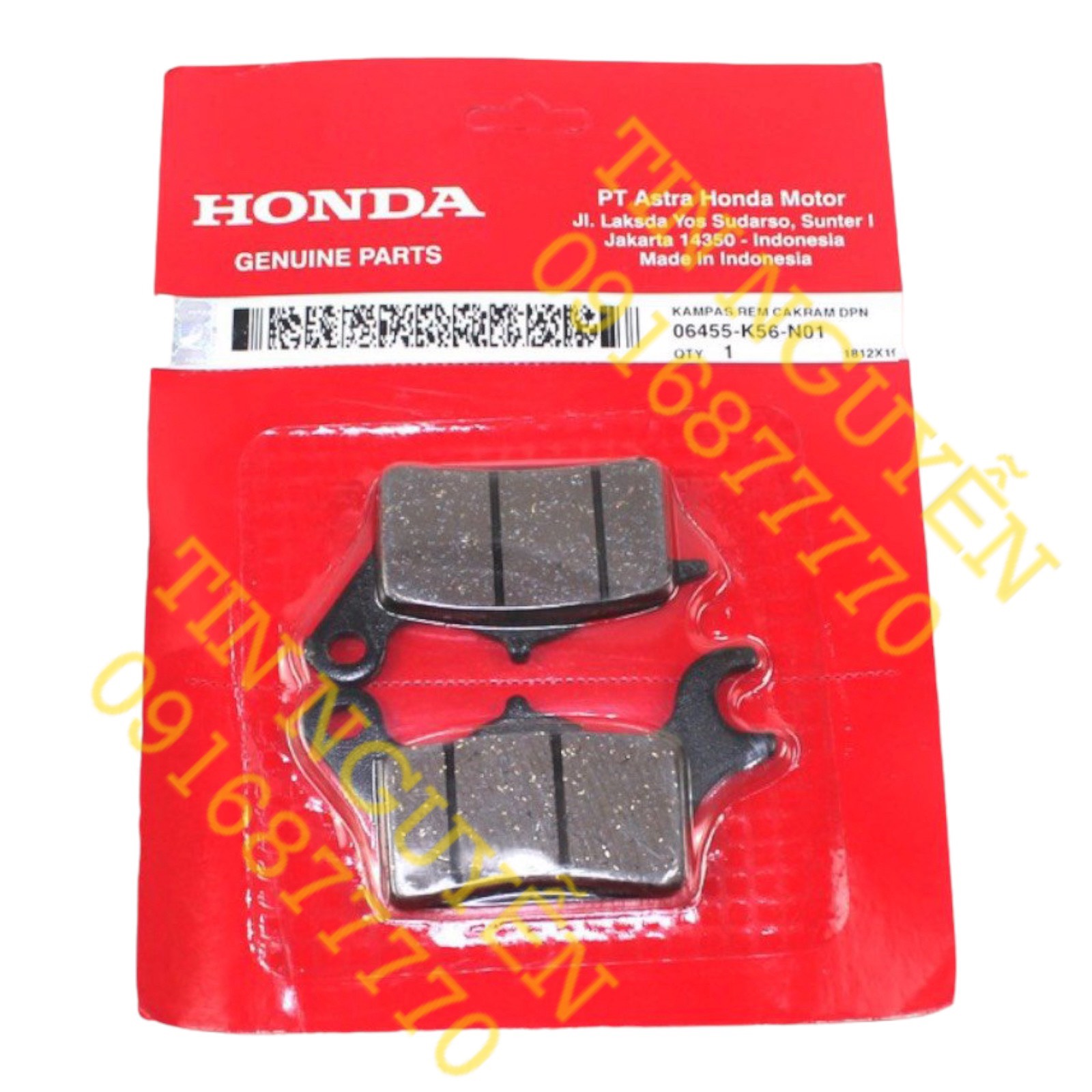 Bố thắng xe Sonic, Winner hàng chính hãng