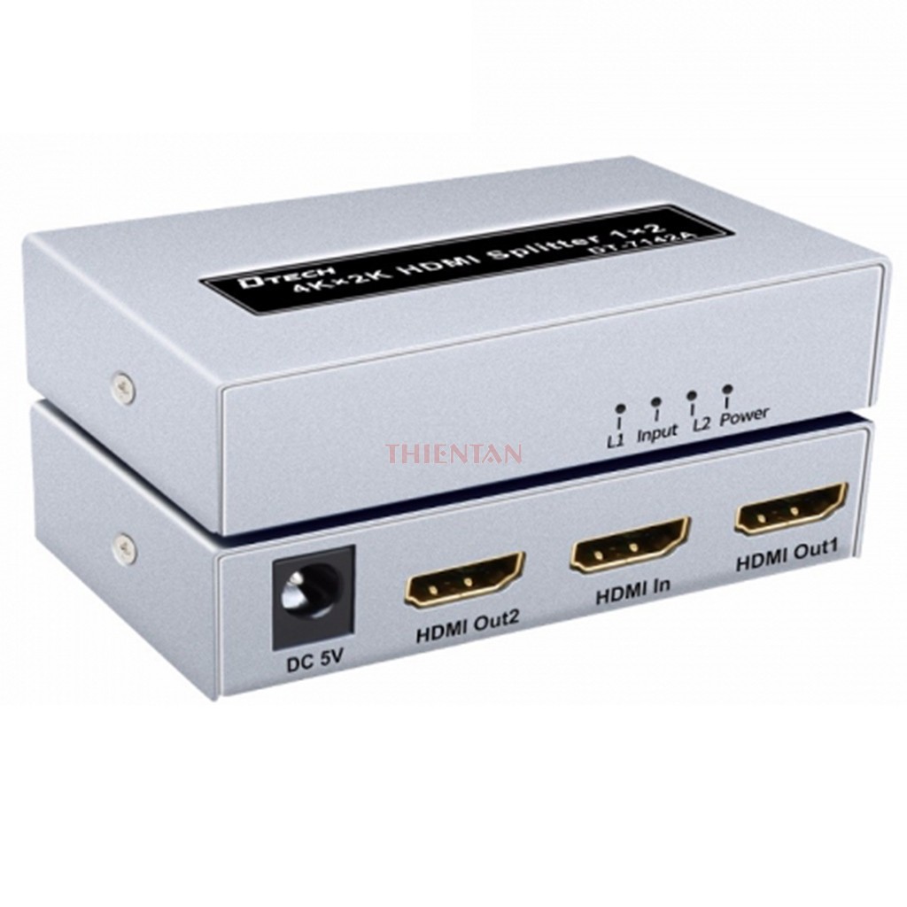 [HCM][DTECH] Hub 1 HDMI ra 2 HDMI. Hiệu DTECH. Vi Tính Quốc Duy