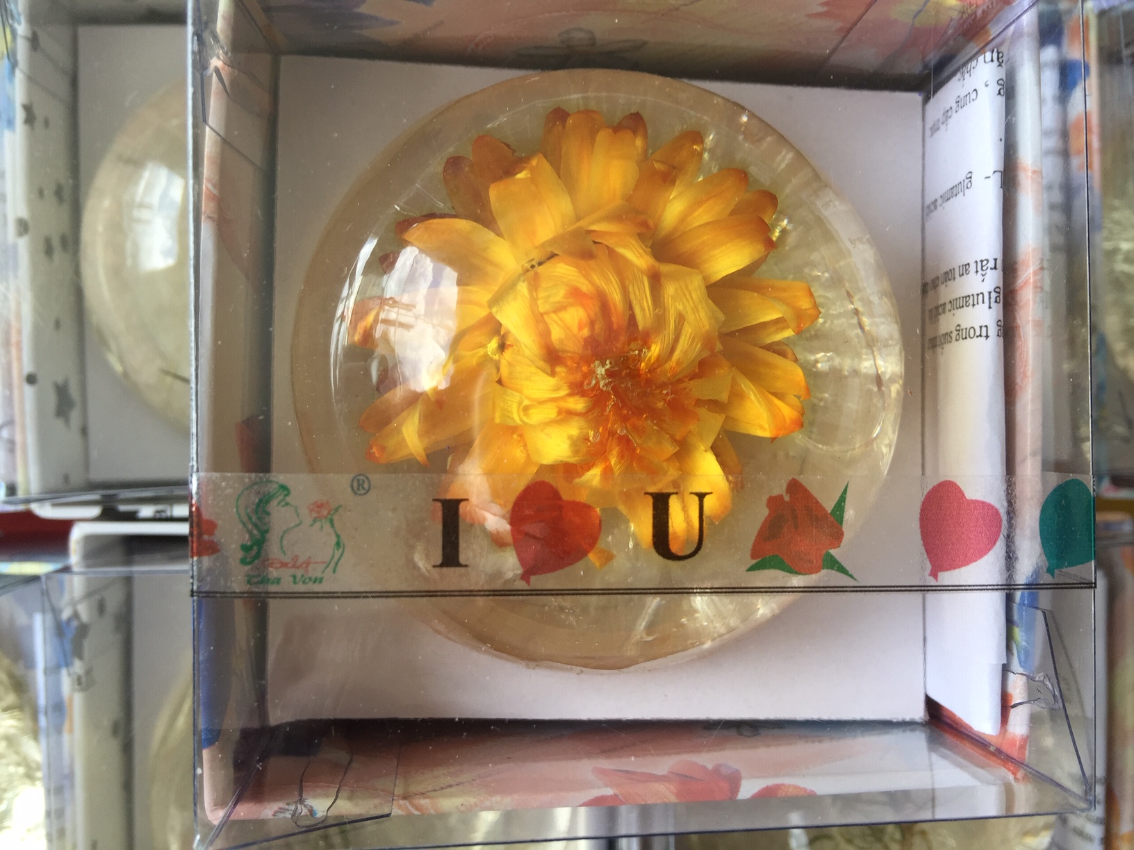 Xà bông trong suốt 95 gam/Immortelle