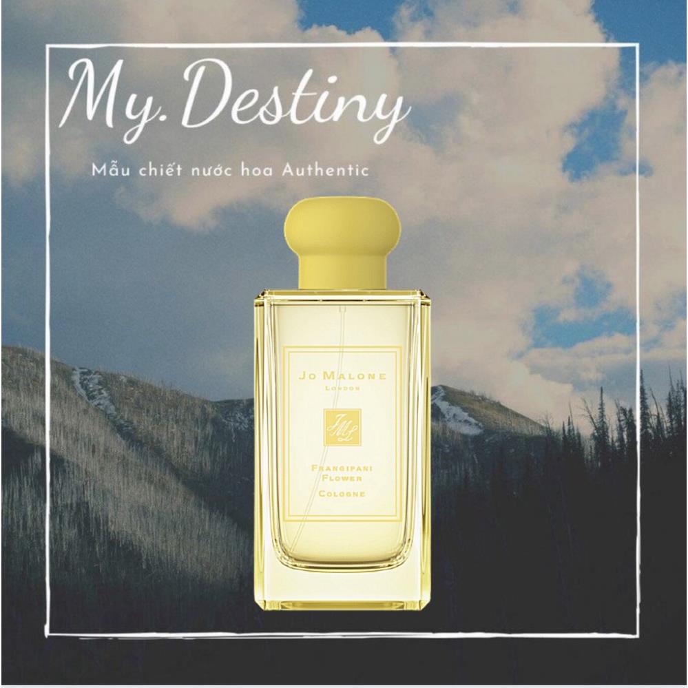 🖤 nước hoa dùng thử jo malone frangipani flower test 10ml/20ml _mʏ.dᴇsᴛɪɴʏ