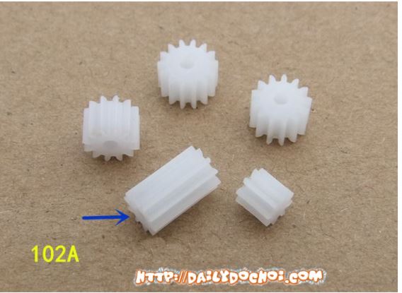 Br102ab bánh răng 10 răng trục 2mm mở rộng giá 1 chiếc