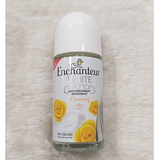 Lăn khử mùi trắng da Enchanteur White Charming 50ml
