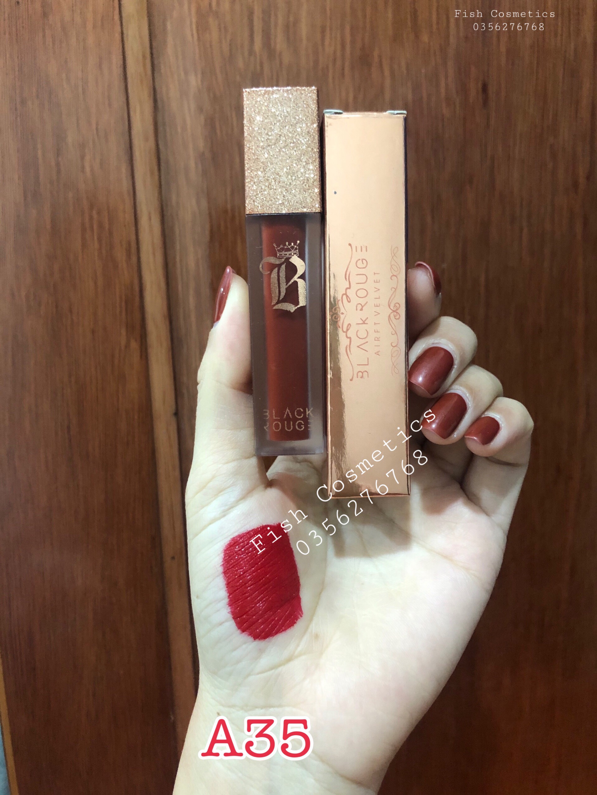 (Có Quà Tặng) Son Black Rouge Ver 7 Handmade Đẹp Lì