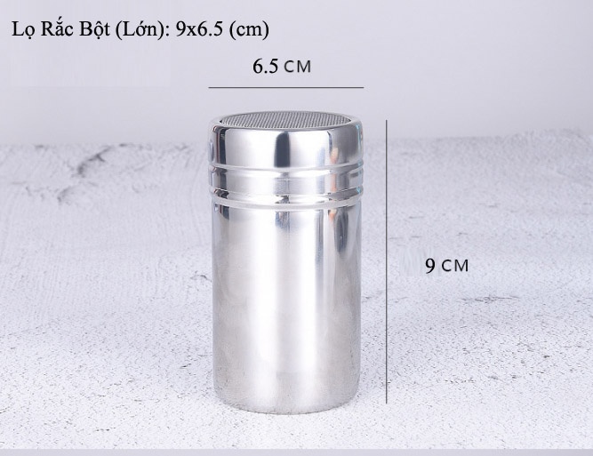 [HCM]Lọ Rắc Bột Inox vntrade