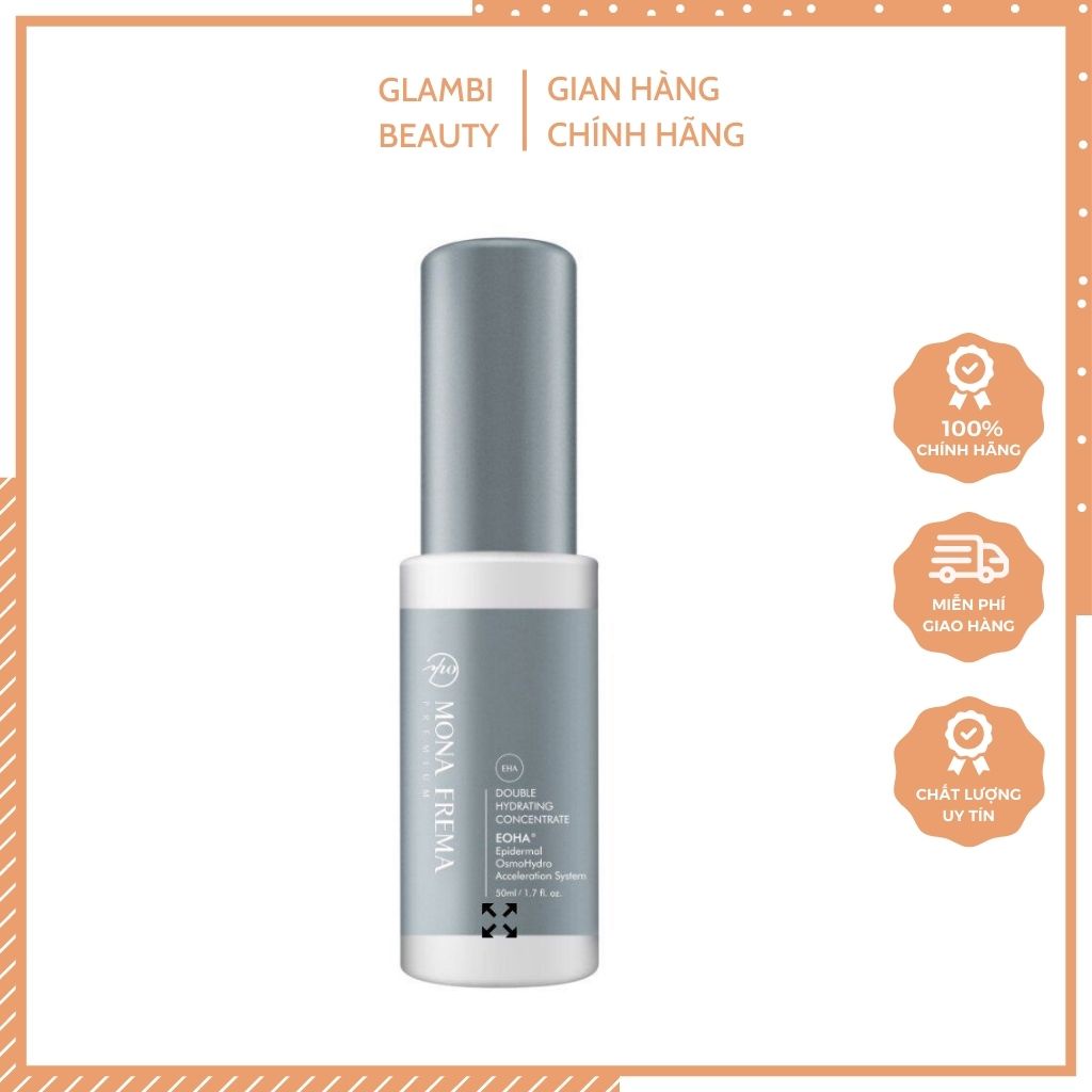 Serum Cấp Nước, Tái Tạo Da Eha Double Hydrating Concentrale Mona Frema