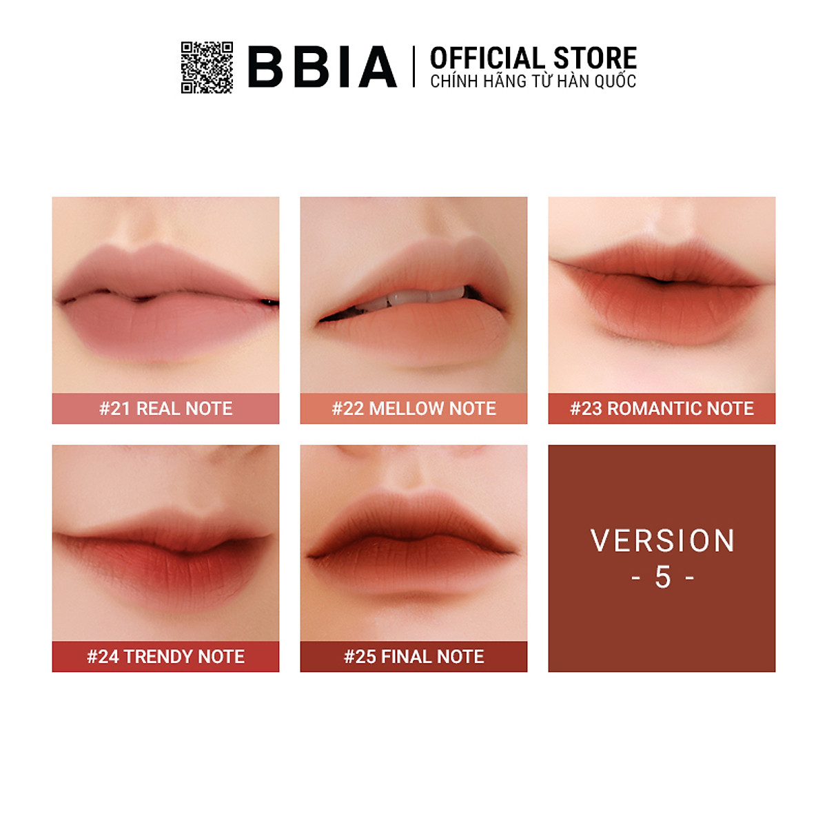 Son Bbia 25 màu đỏ nâu đất ( MÃ 935)