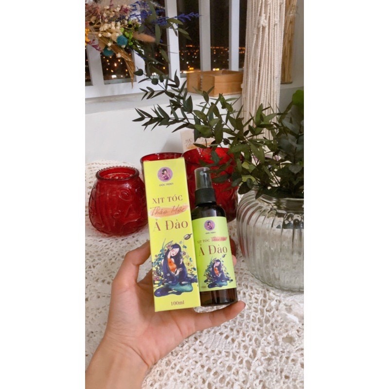XỊT BƯỞI MỌC TÓC Ả ĐÀO 100ML KÍCH MỌC TÓC DƯỠNG TÓC [ Mộc Nhan ]
