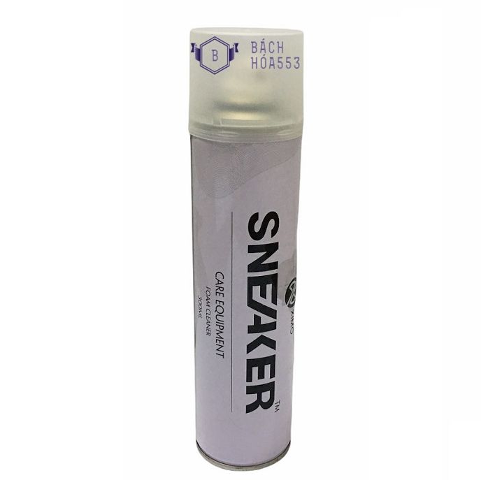 Chai xịt bọt làm sạch giày Sneaker Ximo 300ml - Chai xịt bọt làm sạch chuyên cho giày Sneaker - Tẩy trắng giày Sneaker - Bình xịt vệ sinh giày Sneaker tẩy sạch mọi vết bẩn BH950