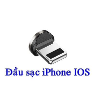 Đầu sạc nam châm Android, Type-C, iPhone IOS sử dụng cho cáp sạc nam châm ( chỉ là 1 đầu sạc, không bao gồm cáp sạc)