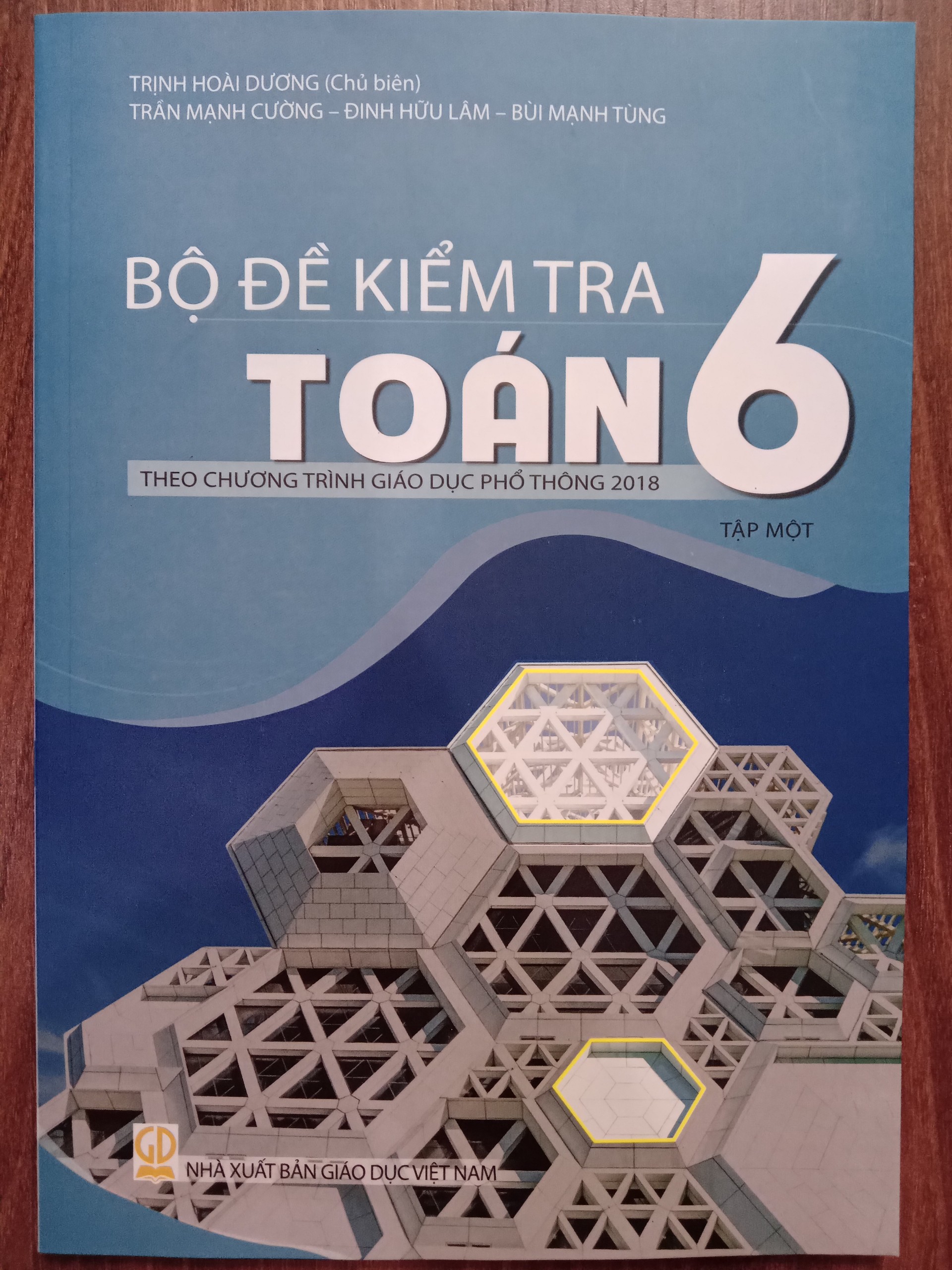 Sách - Combo Bộ đề kiểm tra Toán lớp 6 - ( Tập 1 + Tập 2 )