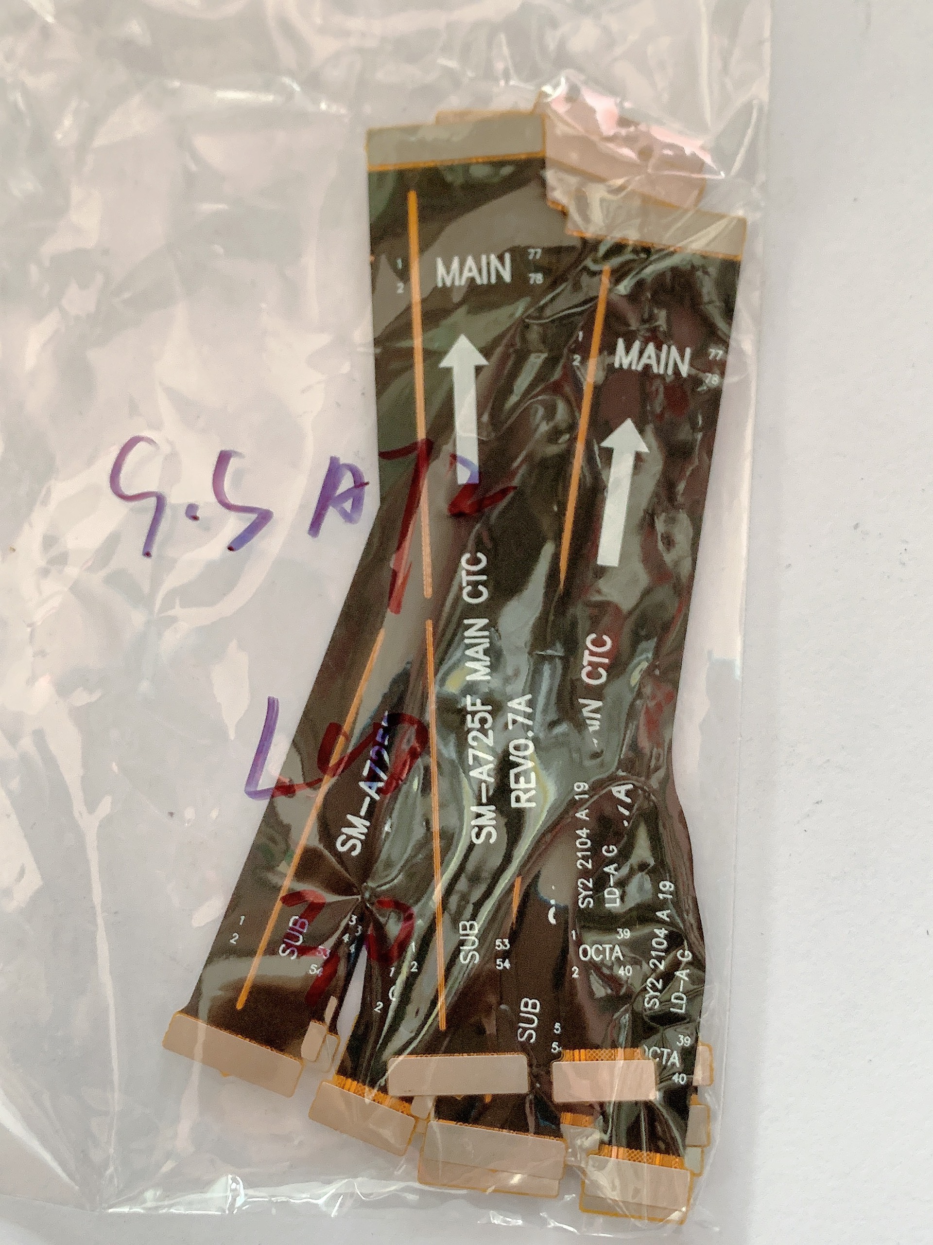 Cáp màn samsung galaxy a72 2021 / a725 - cáp màn hình lcd / dây màn hình gắn main