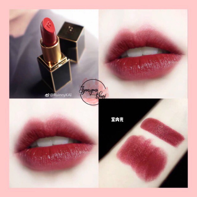 Son Tom Ford màu 08 Velvet Cherry - Đỏ Cherry