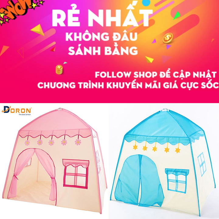 [TOP1 LỀU ĐẸP] Lều công chúa hoàng tử cho bé Cho Bé Ngủ Chơi cỡ đại mẫu mới nhất < HÀNG TỐT >S1-S2-S5