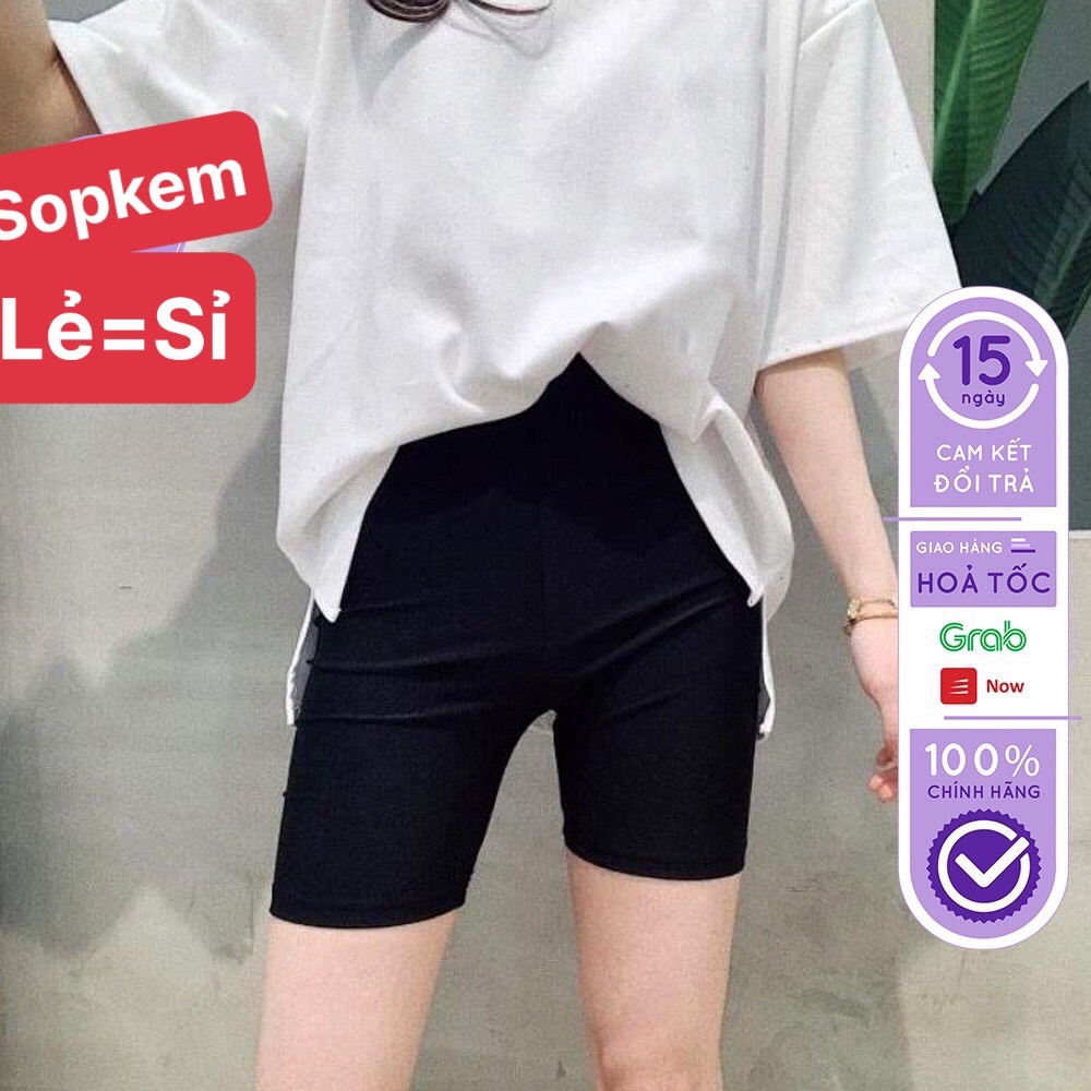 quần thun ôm, quần ngố thun nữ