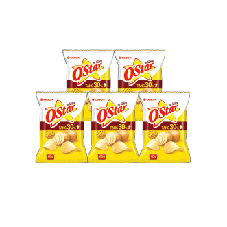 Combo 5 Bánh OStar Tự nhiên 63G (5 gói x 63g)