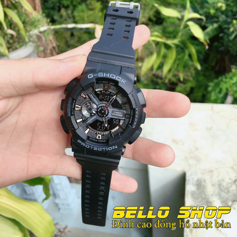 Đồng hồ nam G-Shock GA110 (15 MÀU LỰA CHỌN) thể thao nam nữ, Chống nước 200M,Tặng kèm pin dự phòng, Bảo hành 12 tháng  - BELLO STORE