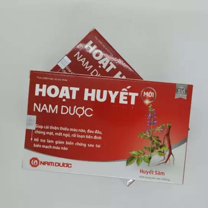 [HCM]Hoạt huyết Nam Dược (hộp 50 viên) - cvspharmacy