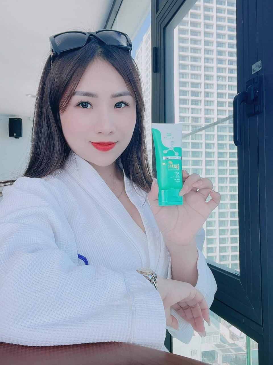 Kem chống nắng MYCHI SUN ( Tặng sữa rửa mặt Mychi)