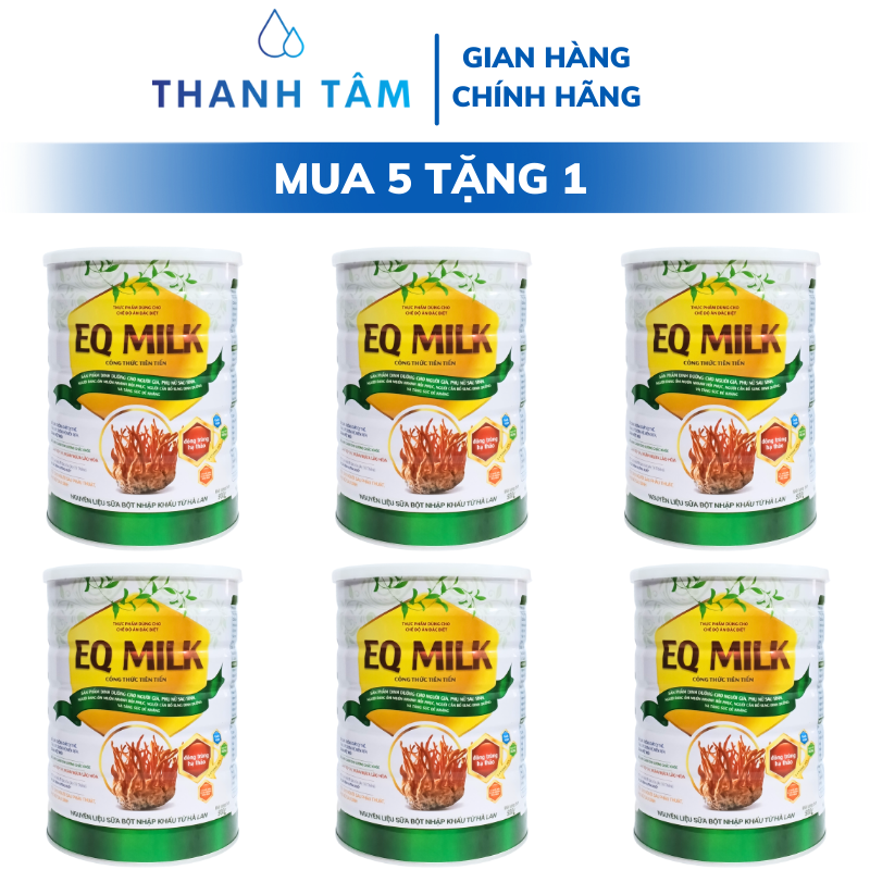 (Mua 5 tặng 1) sữa nghệ EQ milk VIETNAM24H 900g
