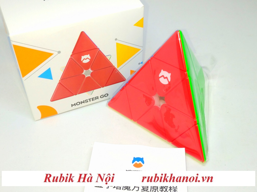 Rubik Pyraminx Gan Monster Go Có Nam Châm Cao Cấp