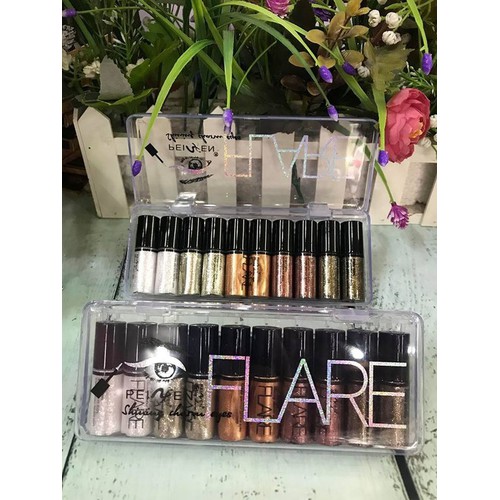 Combo 5 NHŨ MẮT KIM TUYẾN FLARE (tách sét)