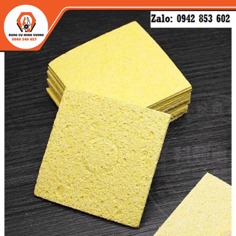 Bọt biển lau mũi hàn kích thước 5,5x5,5cm và 5x3,5cm