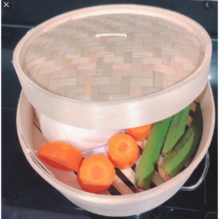 Lồng hấp bánh bao há cảo