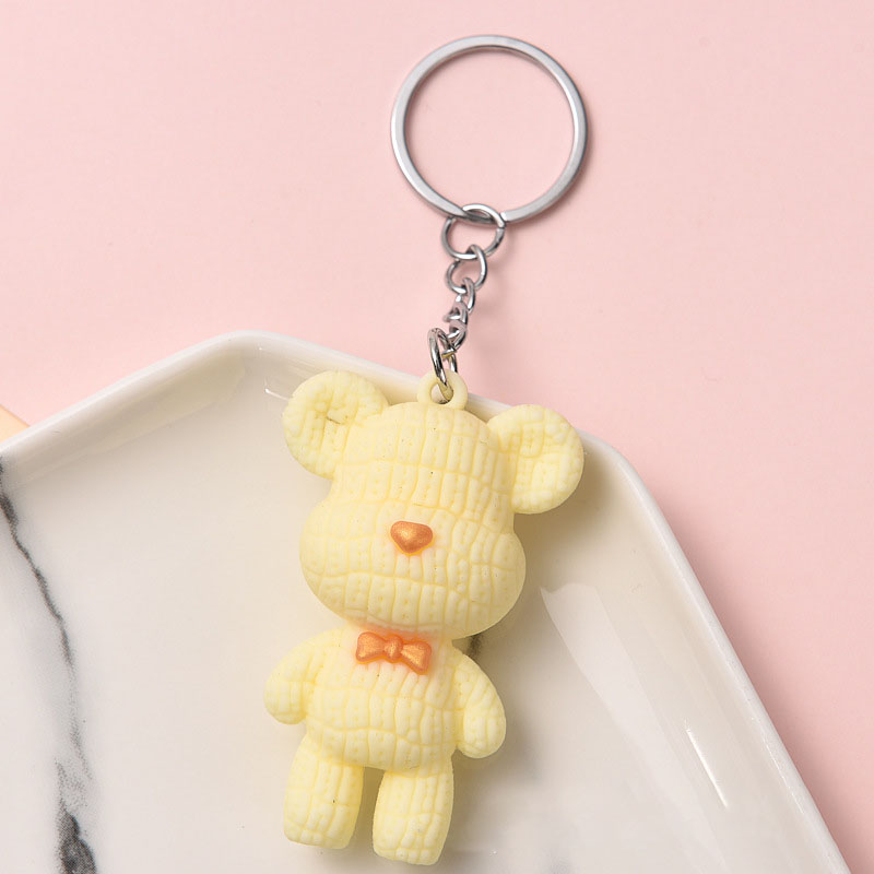 Móc khóa gấu Bear Brick đẹp MK39