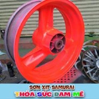 SƠN SAMURAI SƠN XỊT MÀU ĐỎ HUỲNH QUANG MÃ MÀU 57