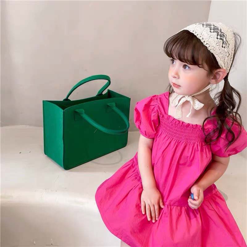 ☘️🌱Váy hồng sen màu cực yêu